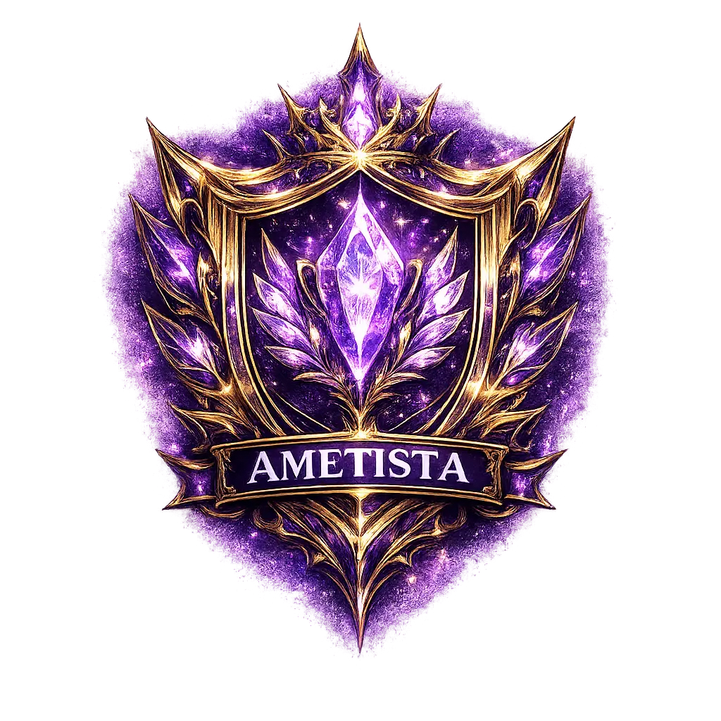 Emblema Ametista da Liga dos Amigos