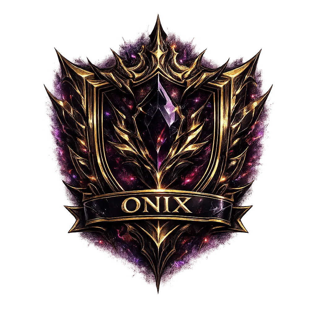 Emblema Ônix da Liga dos Amigos
